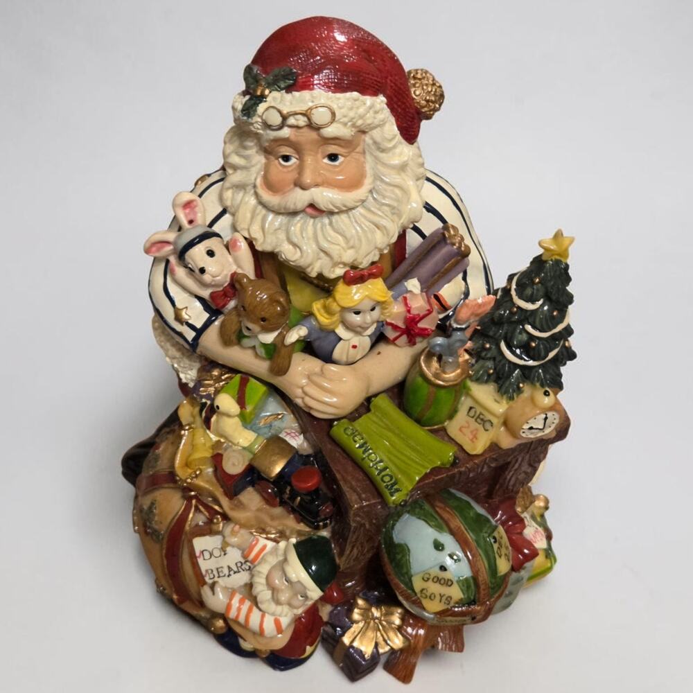 Fitz and Floyd Holiday Musical Collection Plays TOYLAND NIB - Picture 7 of 9